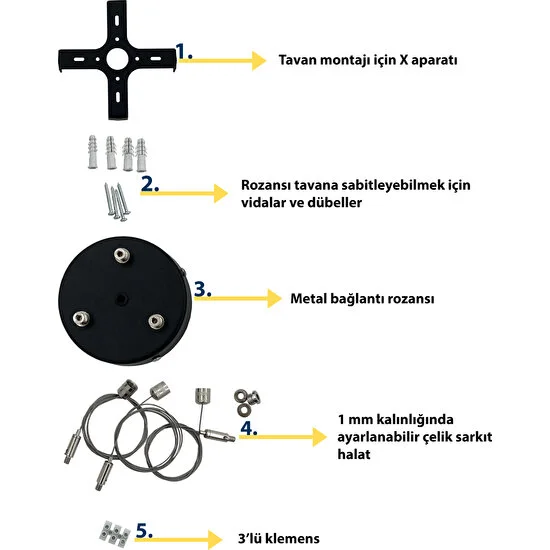 Galaksi O Çember Tipi Sarkıt LED Armatür